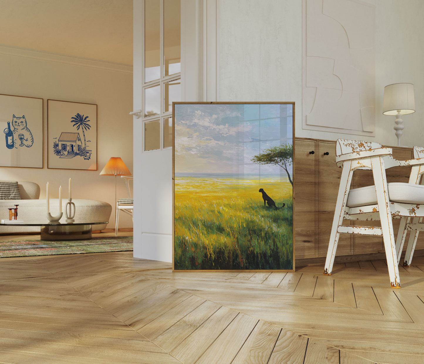 Savanna Cheetah Wilderness Poster