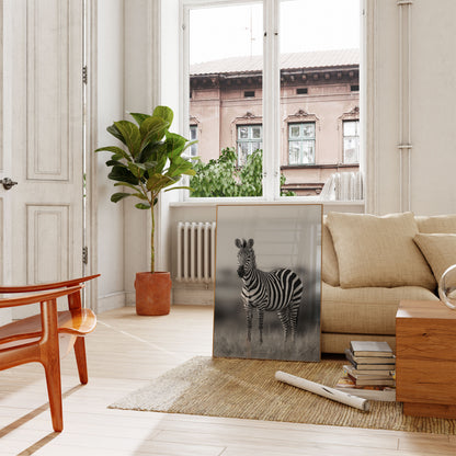 Striped Savanna Sentinel Poster