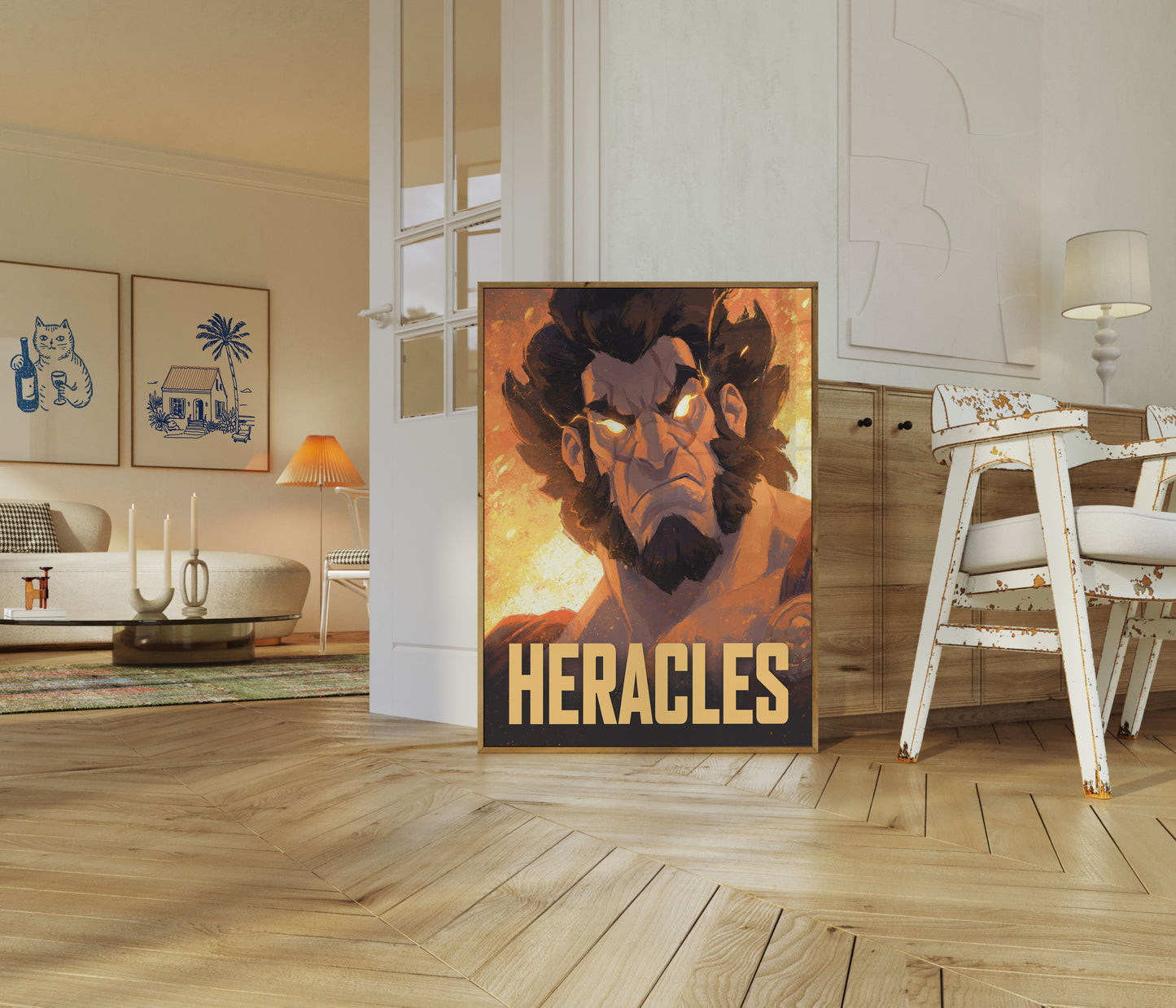 Hérakles Božská Síla Plakát