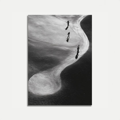Silent Golf Shadows Poster