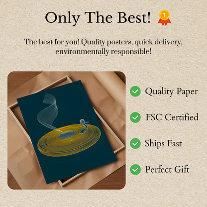 Spinning Sounds Music Poster