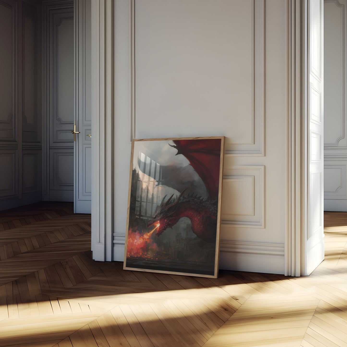 Crimson Dragon's Apocalypse Poster