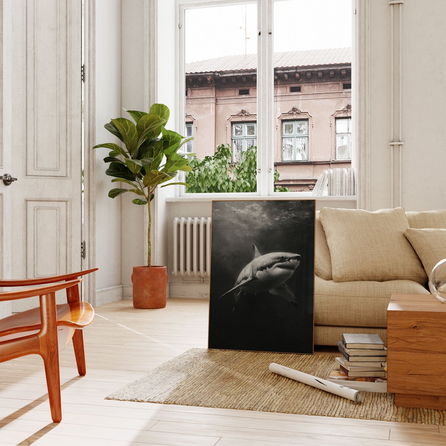 Dark Waters Great White Poster