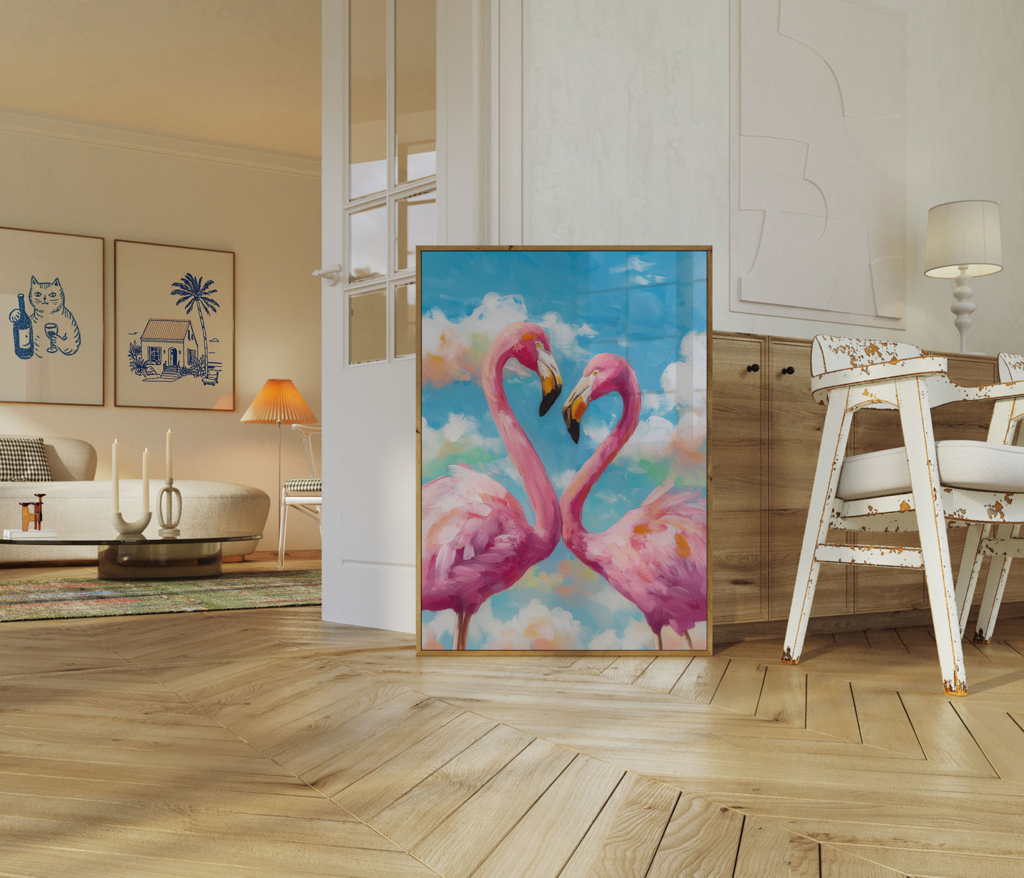 Poster di Cuore di Fenicottero d'Amore