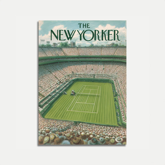Wimbledon Tennis Championship Poster