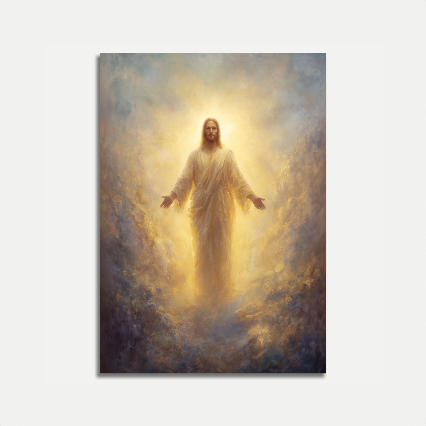 Divine Radiance Christian Poster