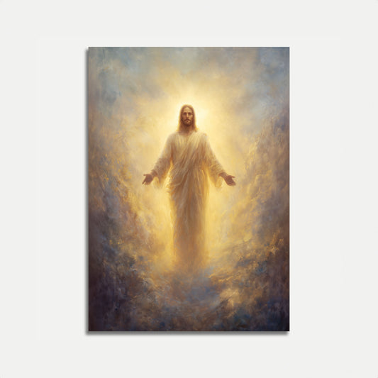 Divine Radiance Christian Poster