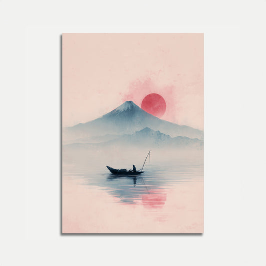 Serene Mount Fuji Sunrise Poster