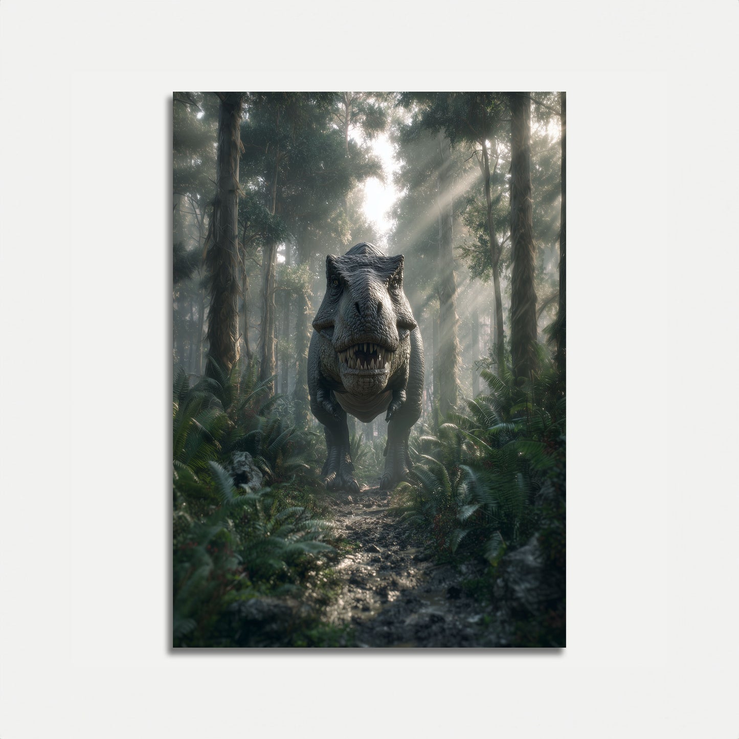 Prehistoric Forest Predator Poster