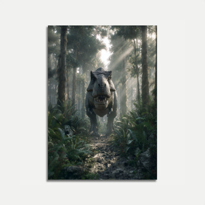 Prehistoric Forest Predator Poster