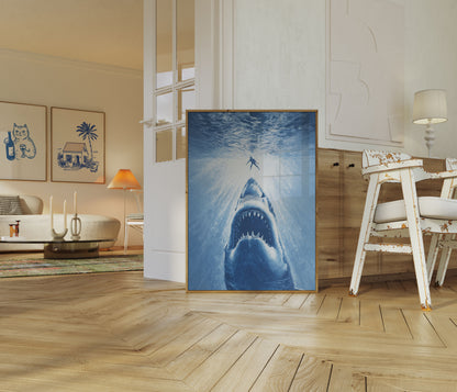 Shark Attack Underwater Poster