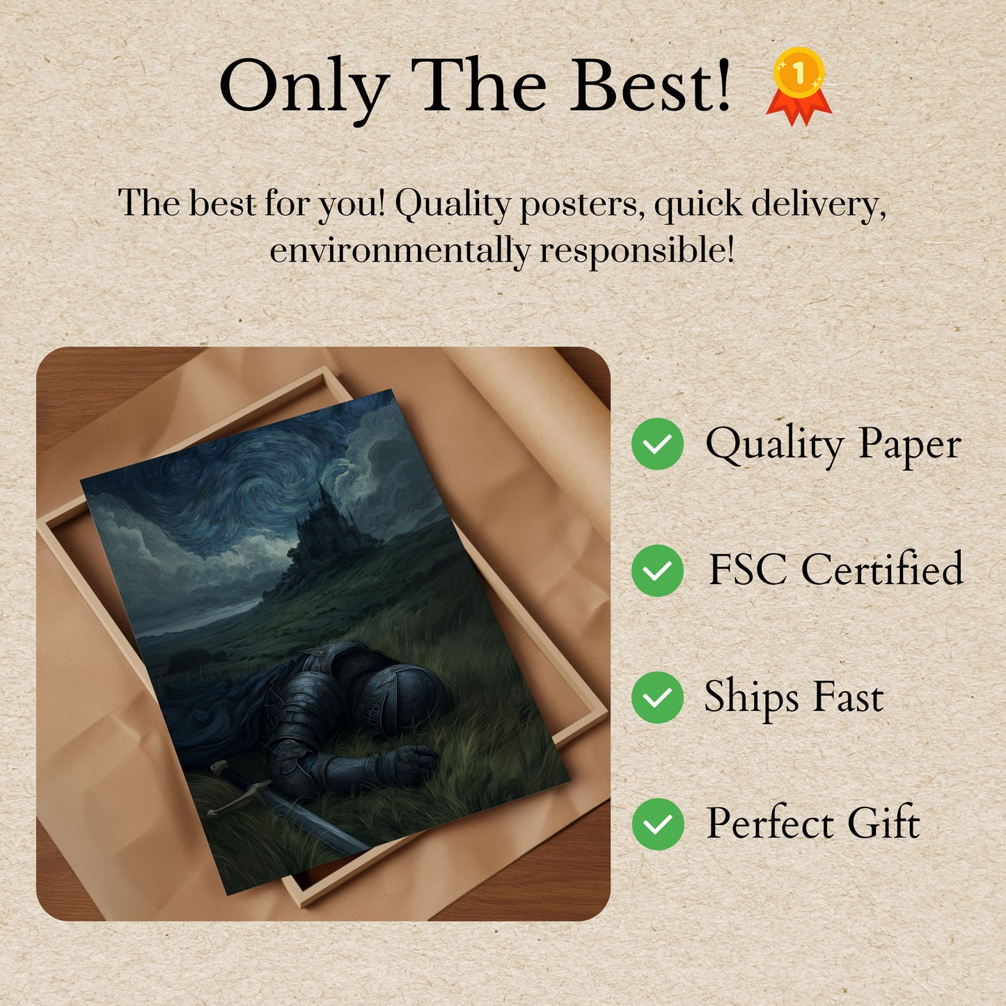 Fallen Knight's Last Stand Poster