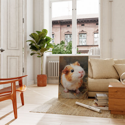 Schattige Cavia Portretposter