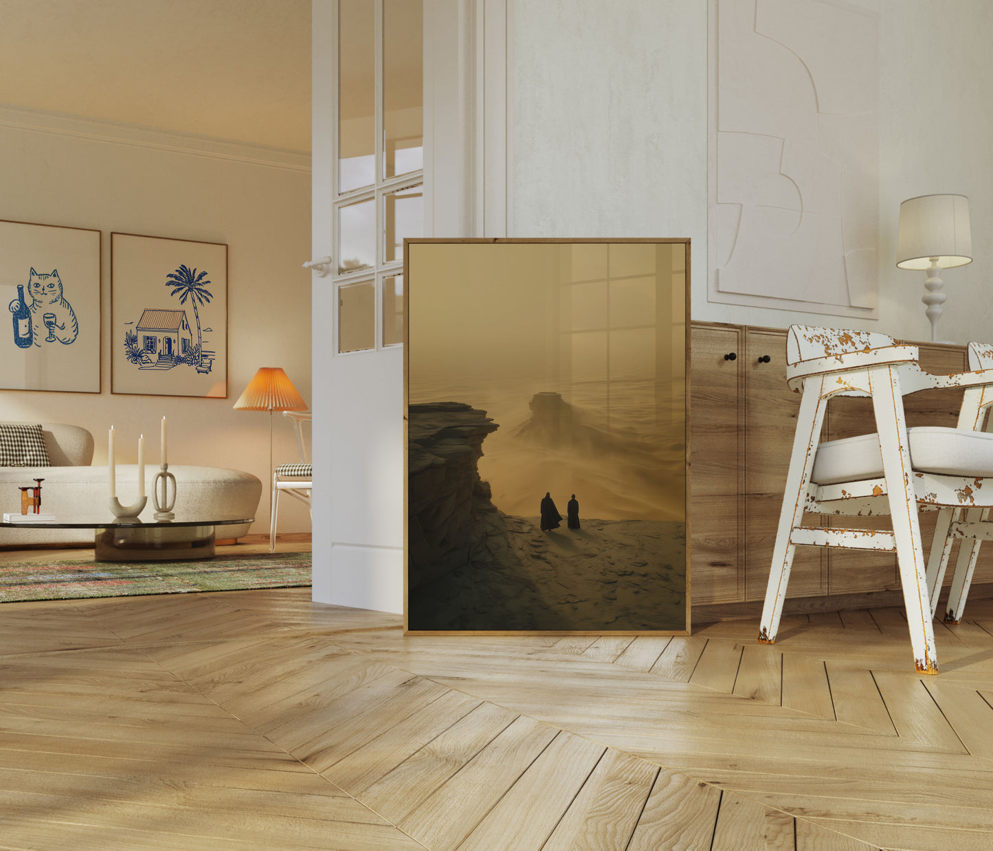 Dune Desert Travelers Poster