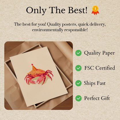 Party Crab Celebration Poster

Krabbe Party Celebration Poster