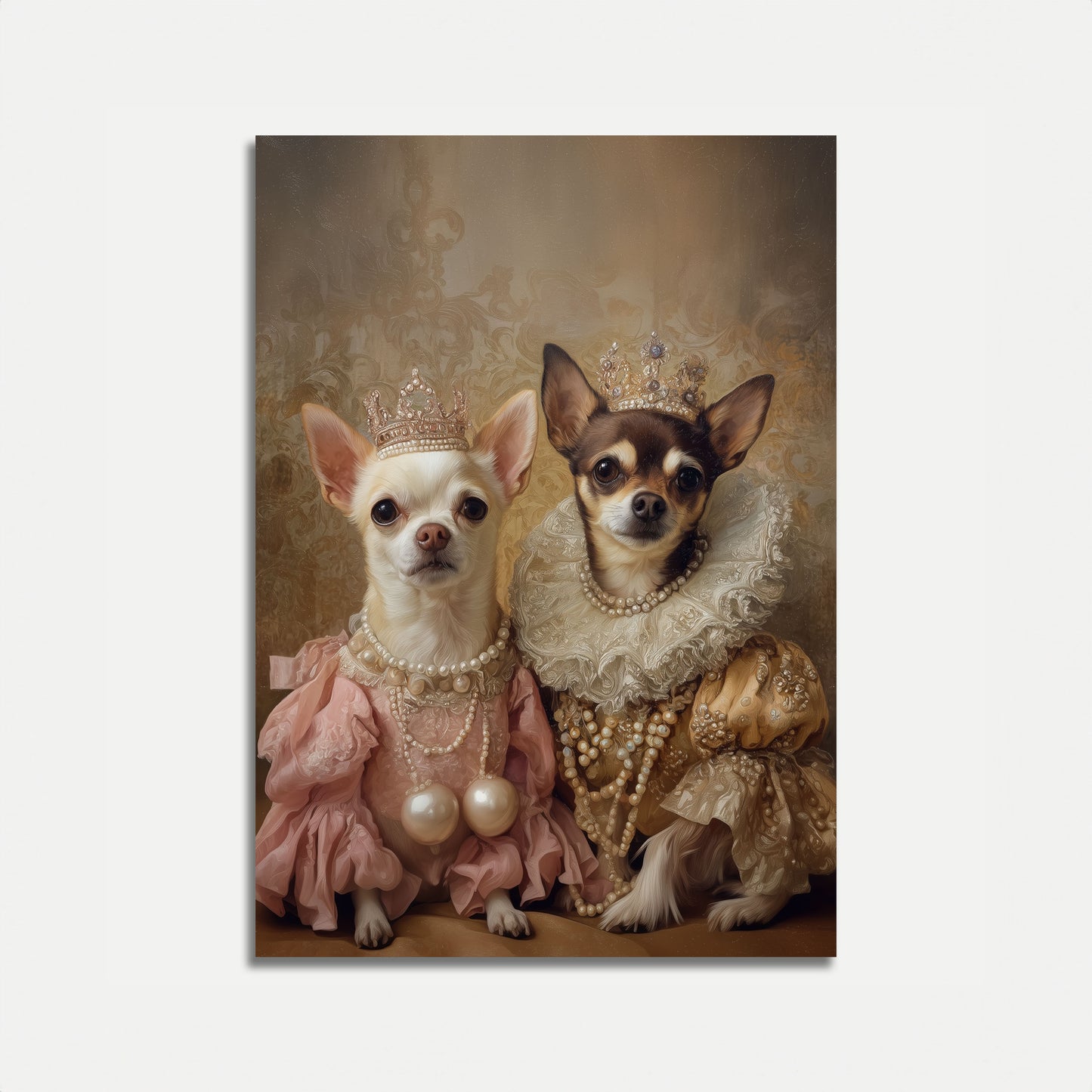 Royal Chihuahua Elegance Poster