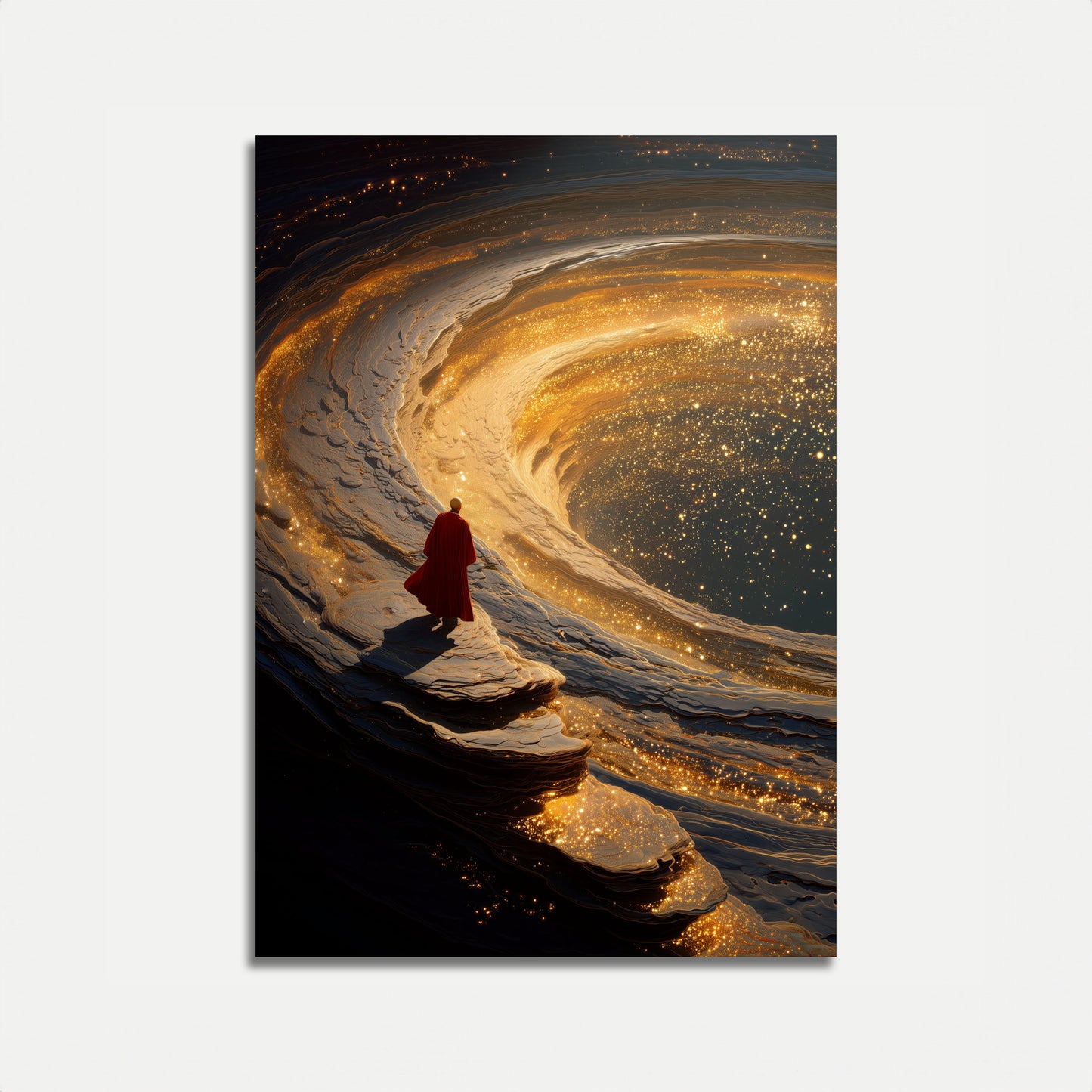 Plakat Kosmicznej Podróży do Złotej Przepaści