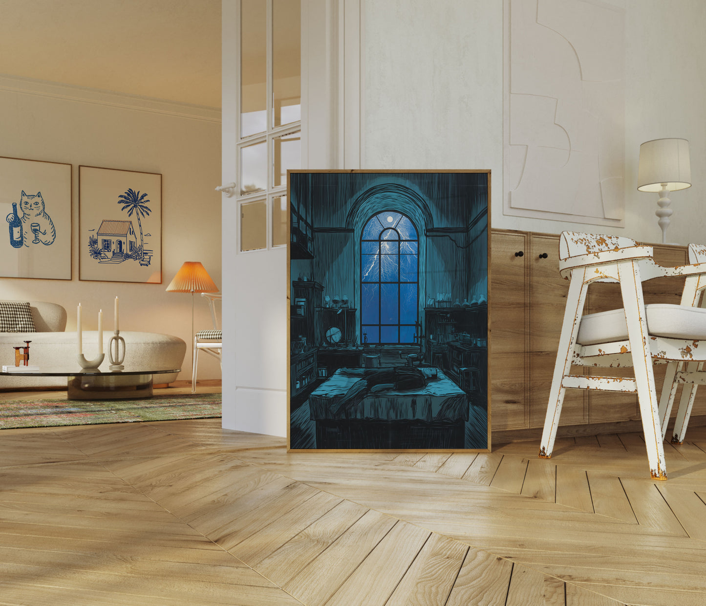 Frankensteins Laborsturmposter