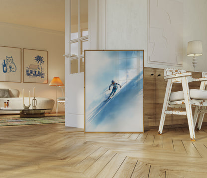 Alpine Velocity Racing Poster