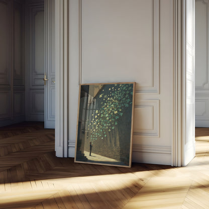 Magical Flower Street Poster