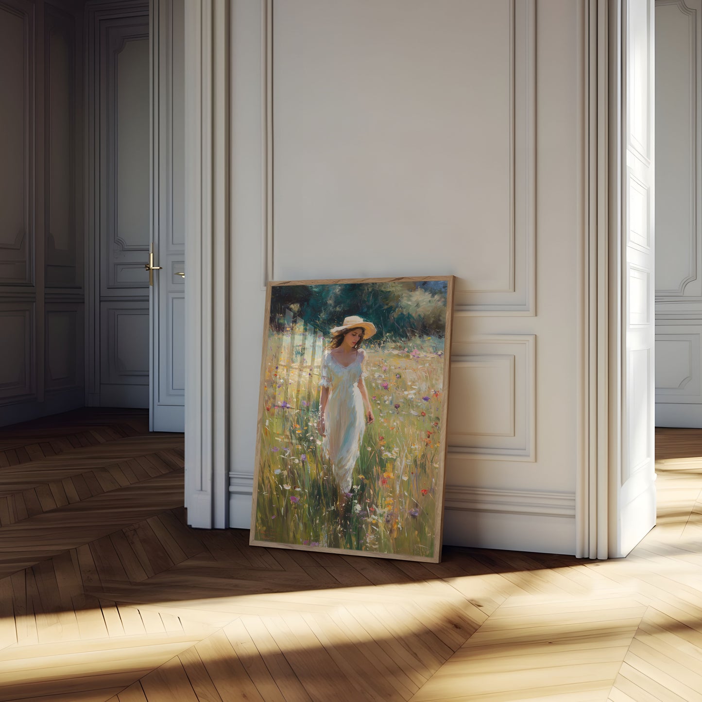 Poster Sognatore Prato Estivo