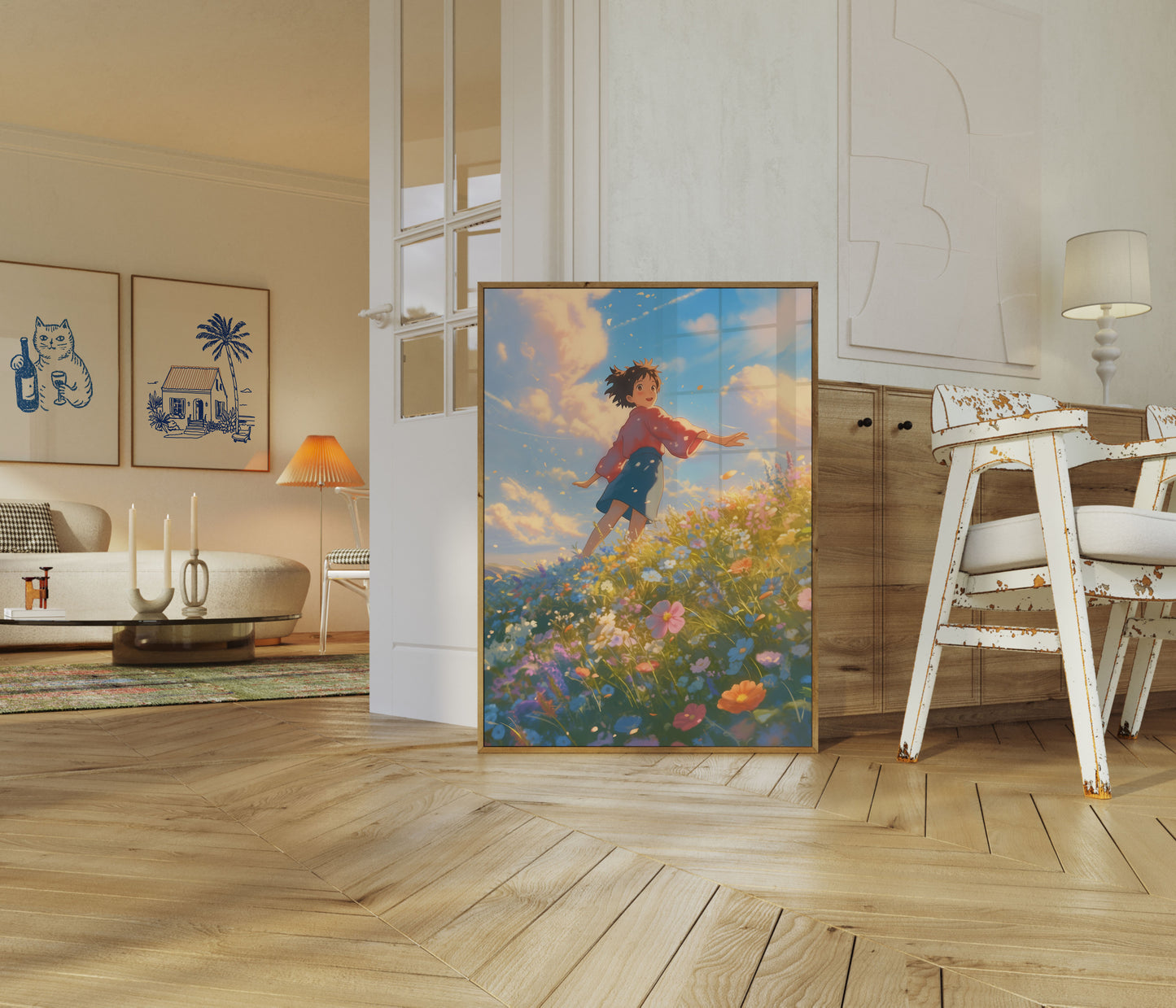 Blooming Meadow Dreams Poster