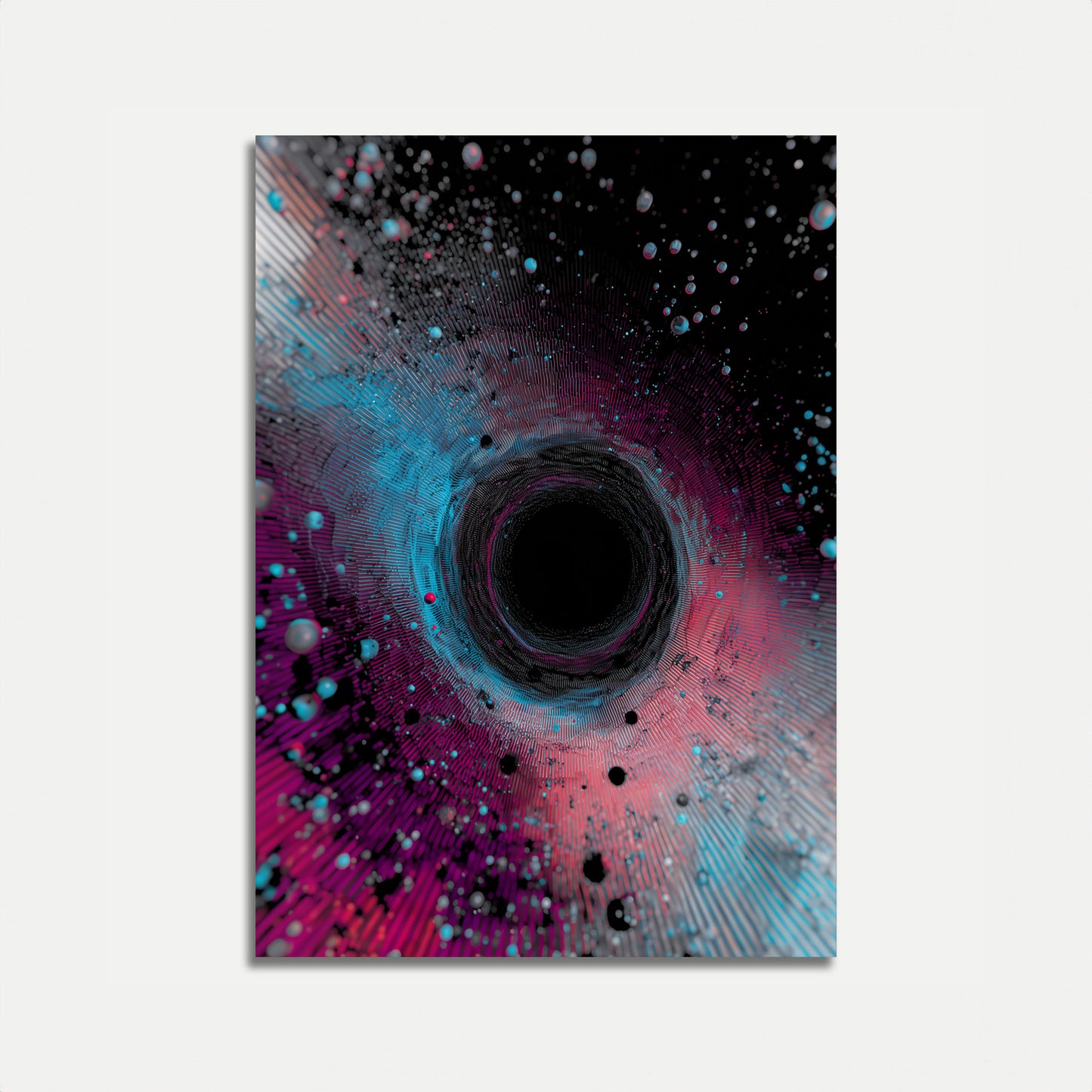 Cosmic Black Hole Vortex Poster