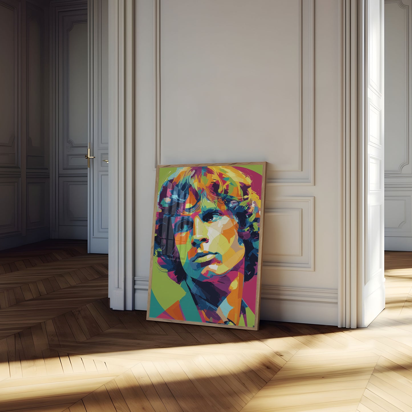 Živoucí Legenda Rocku Jim Morrison Plakát