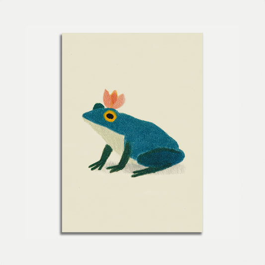 Corona de Rana Azul Peculiar