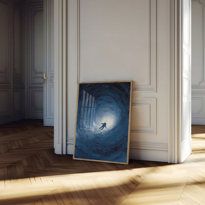 Zagubiony w Kosmicznym Tunelu Plakat