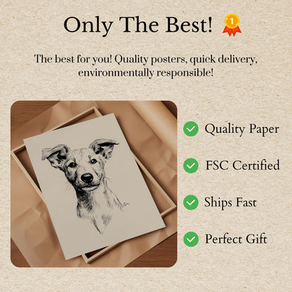 Schizzo di Cucciolo Adorabile Poster