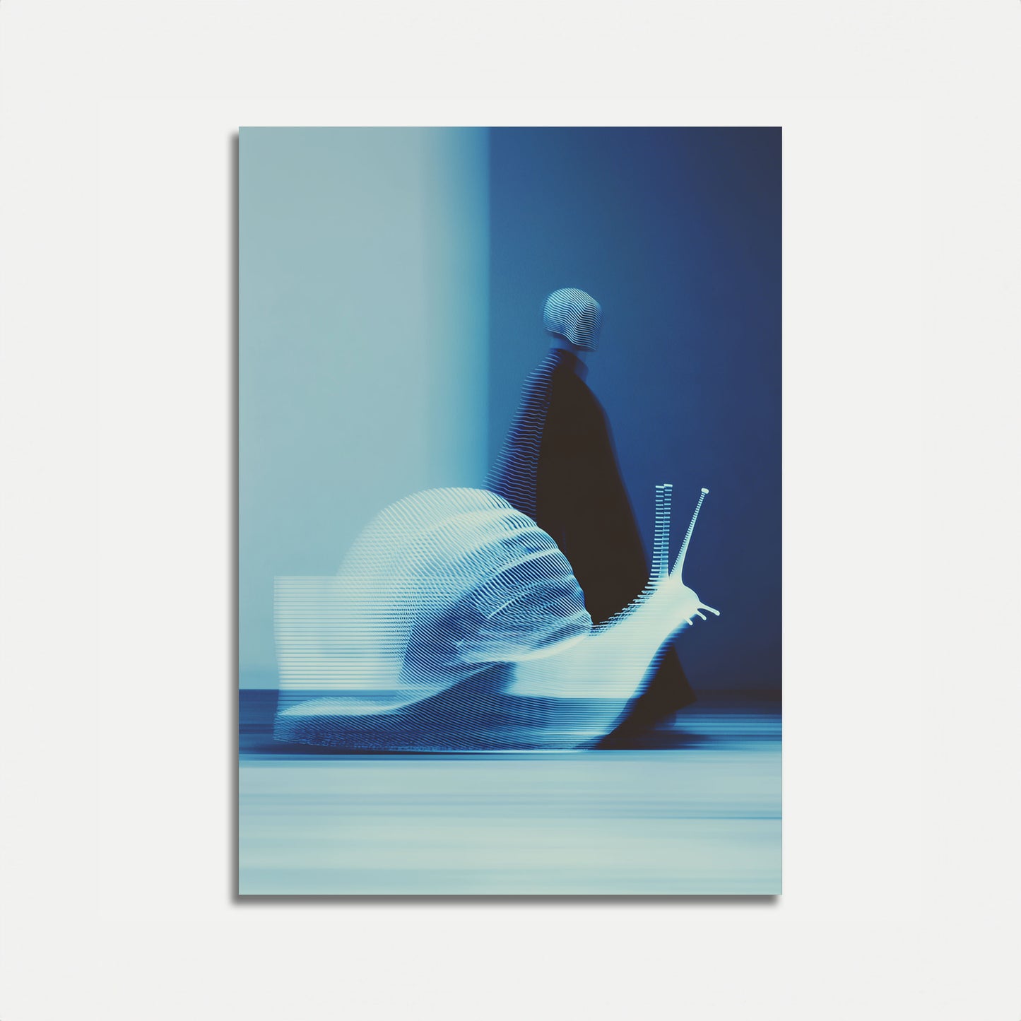 Digitalt Bevægelsesskildpadde-plakat