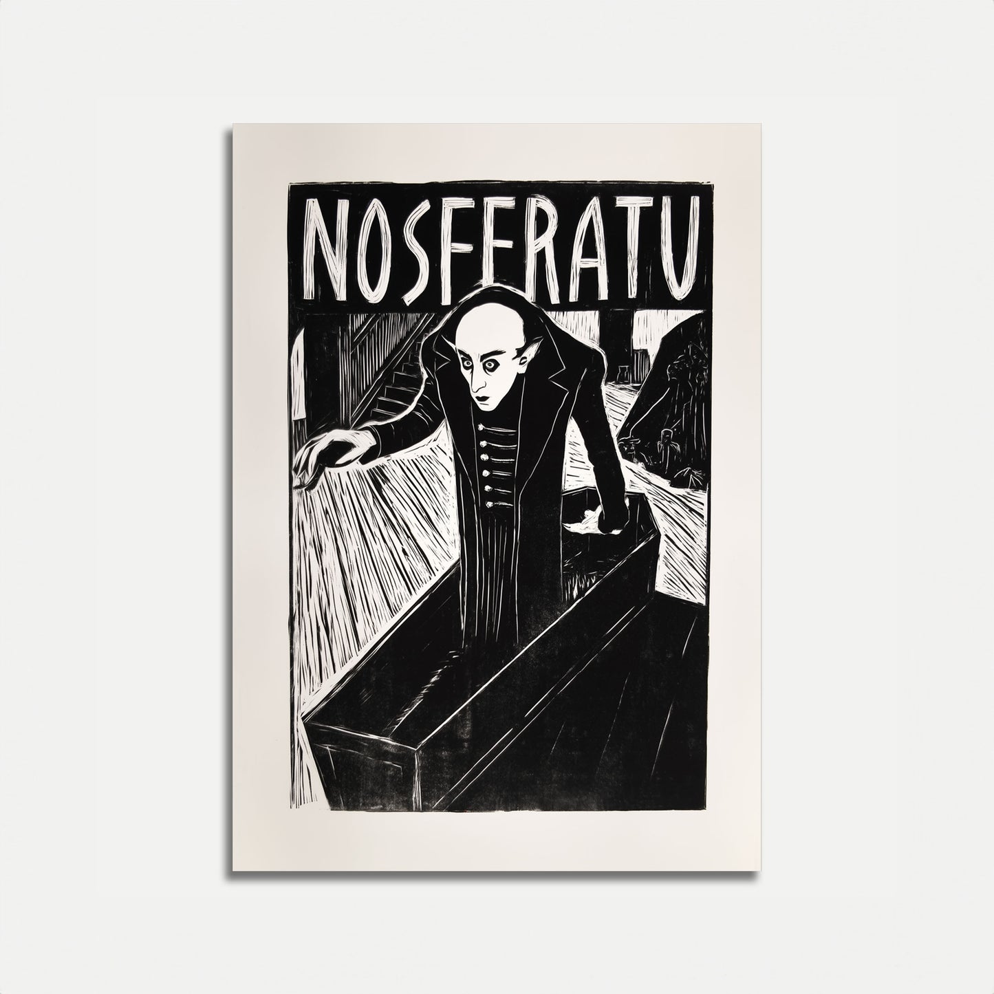Nosferatu Klassisk Gyserplakat