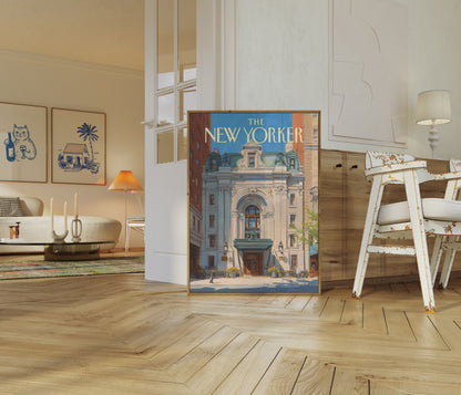 The New Yorker Architectural Elegance Poster