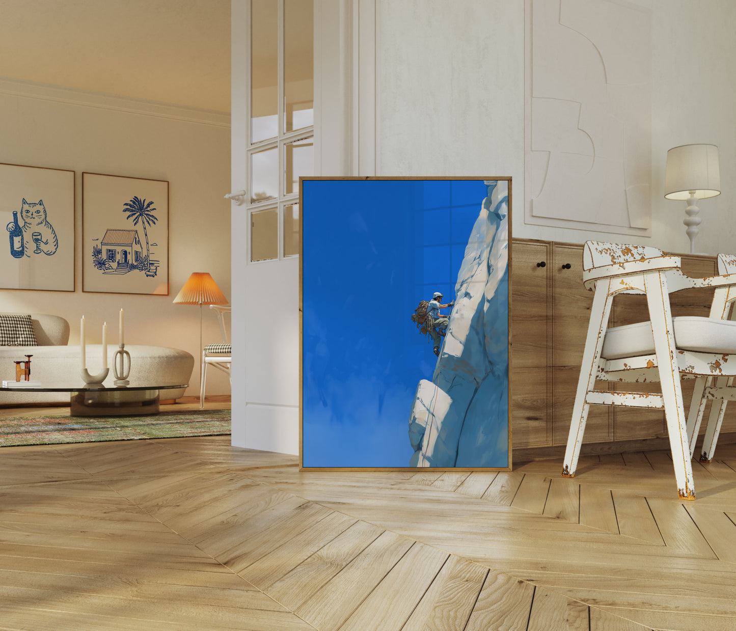 Alpine Vertical Challenge Poster