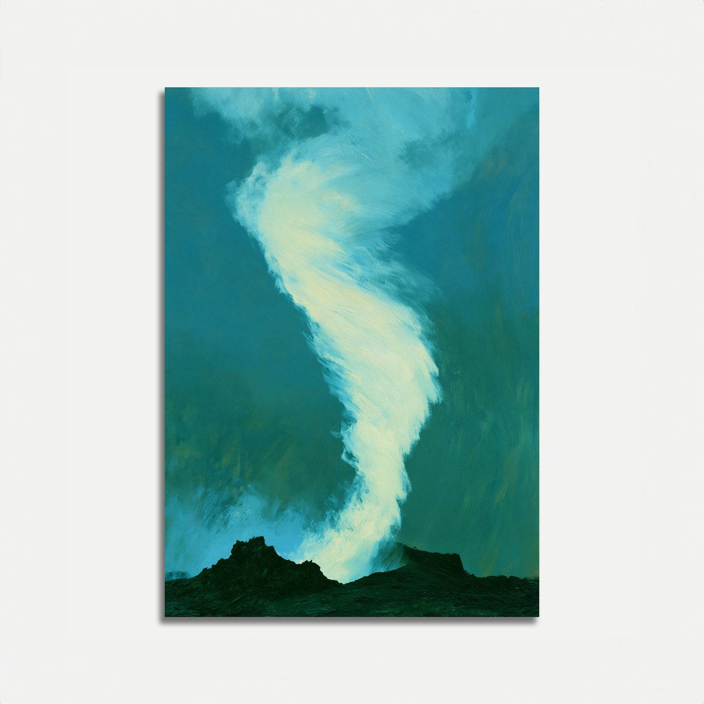 Nordlys Himmel Plakat