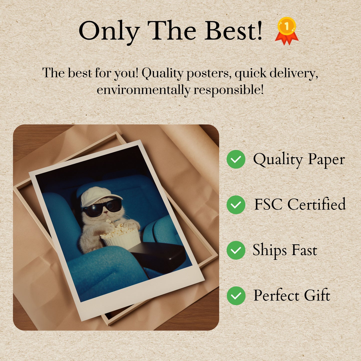 Cool Cat Cinema Experience Poster