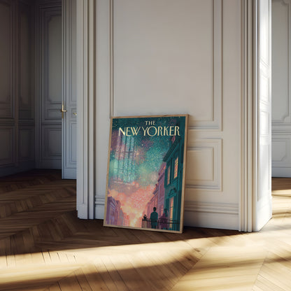 Affiche de Célébration des Feux d'Artifice de New York