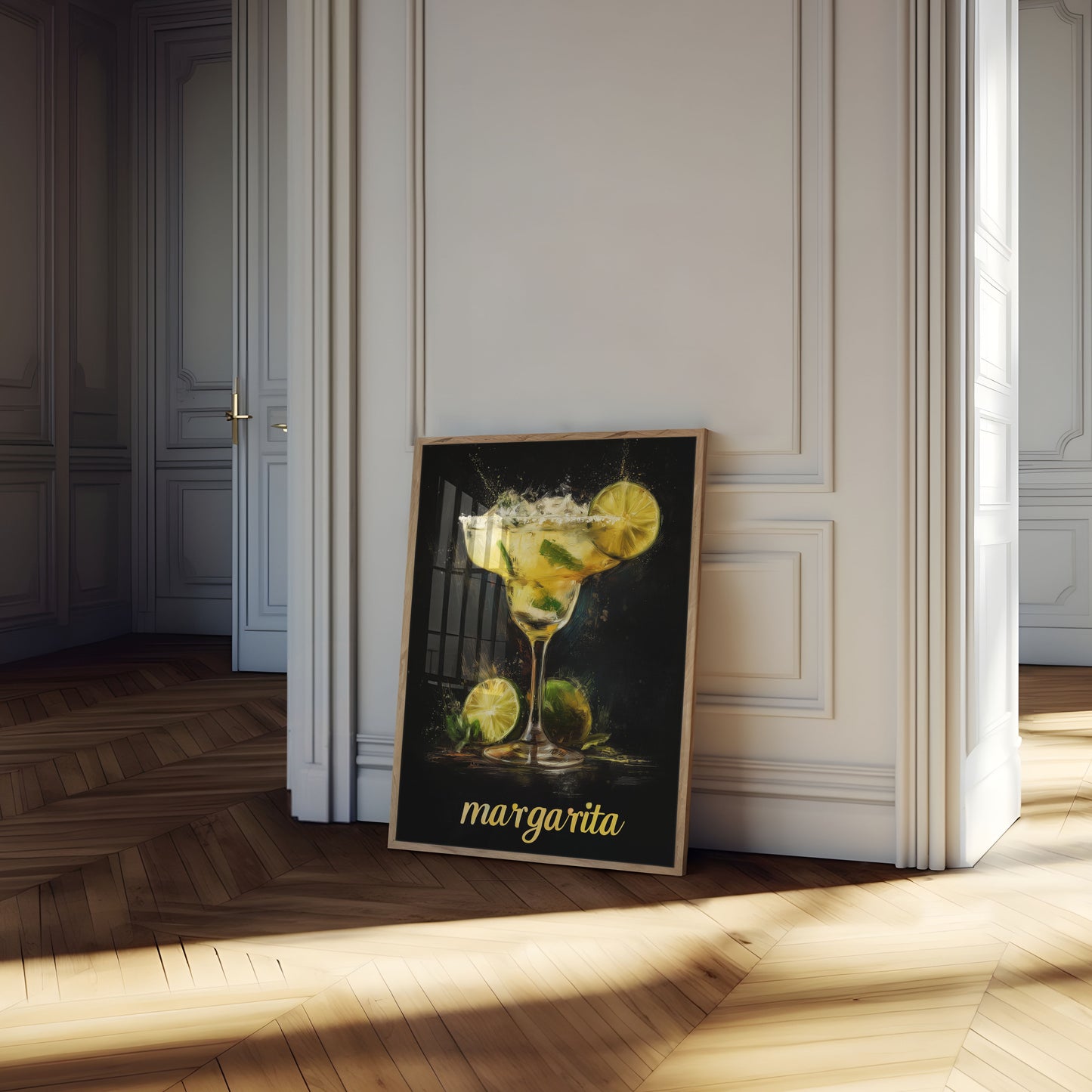Vibrant Margarita Cocktail Poster