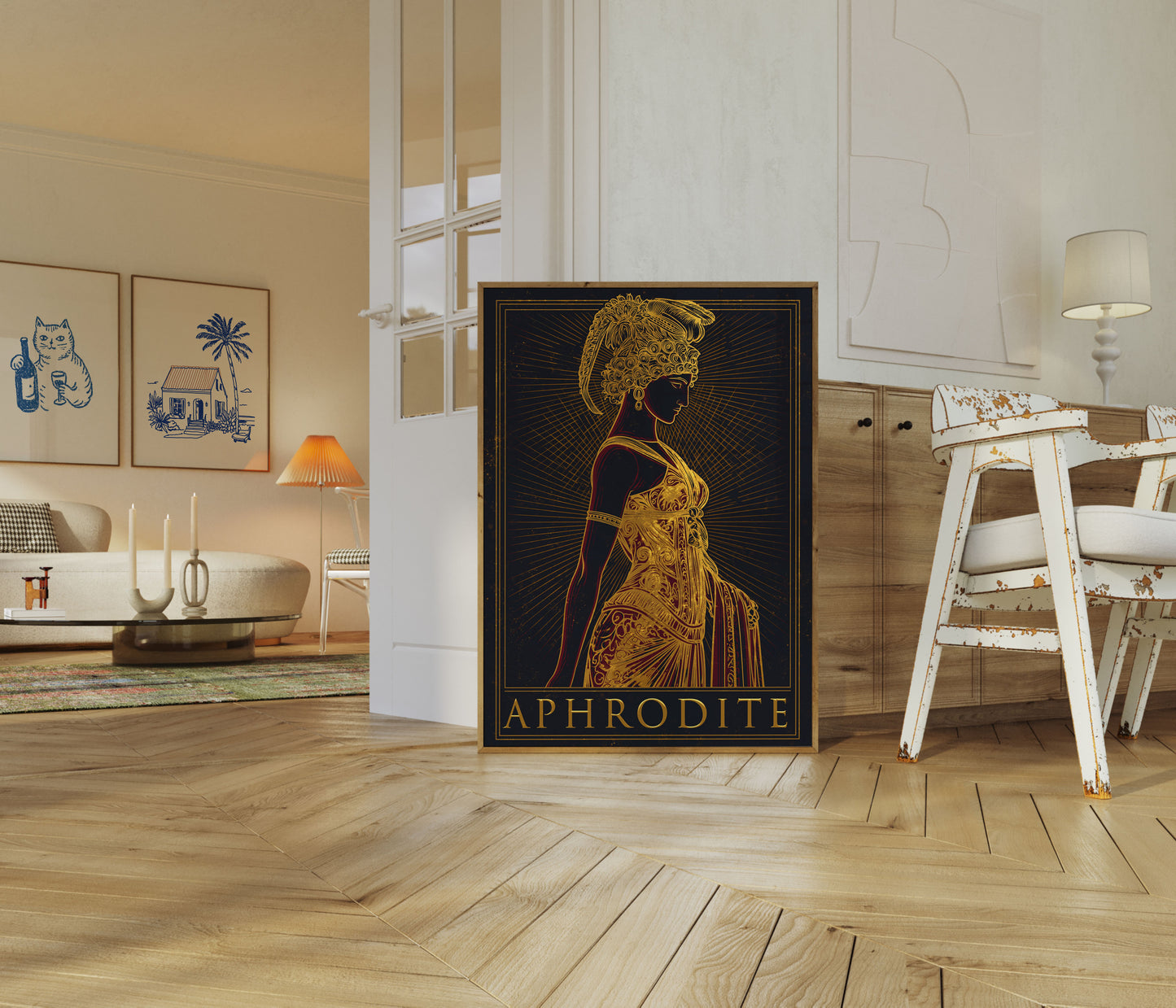 Aphrodite Greek Goddess Poster
