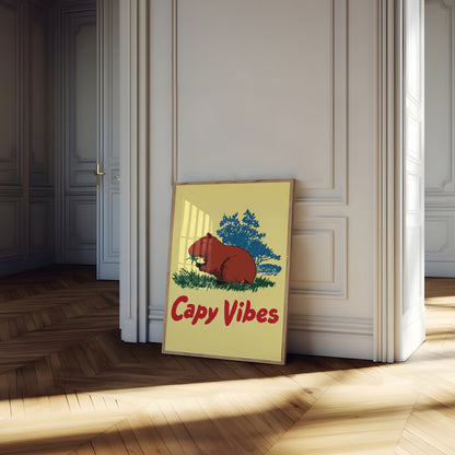 Poster di Vibrazioni Capy per il Relax