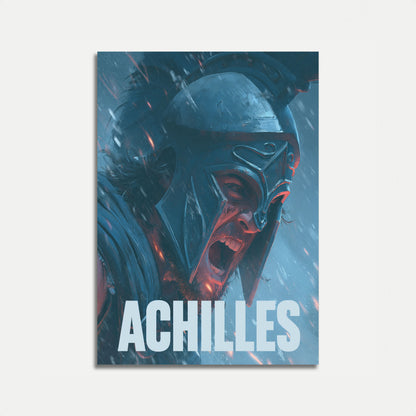 Warrior Achilles Ancient Legend Poster