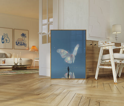 Himmlische Schmetterlingsträume Poster