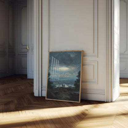 Utenomjordisk Møte Himmel Plakat