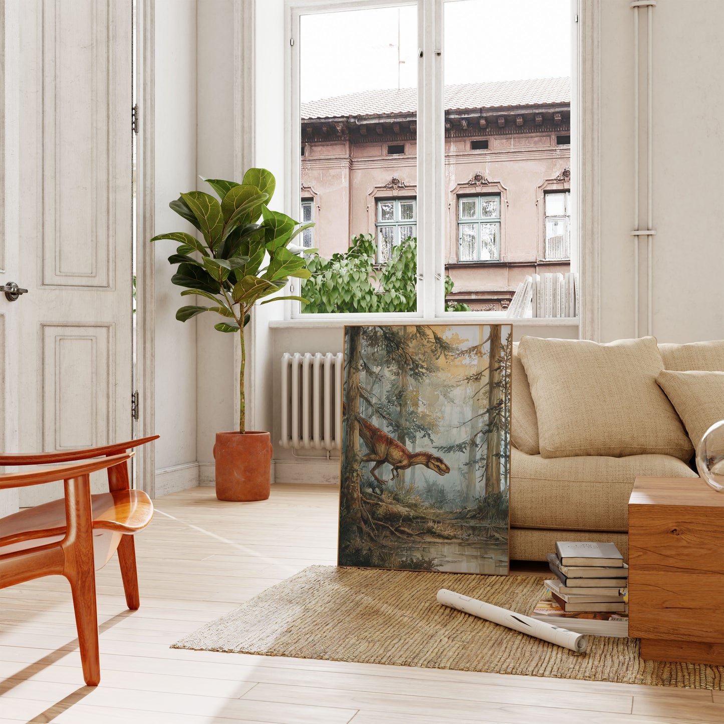 Ancient Forest Predator Poster