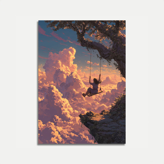 Dreaming Above the Clouds Poster