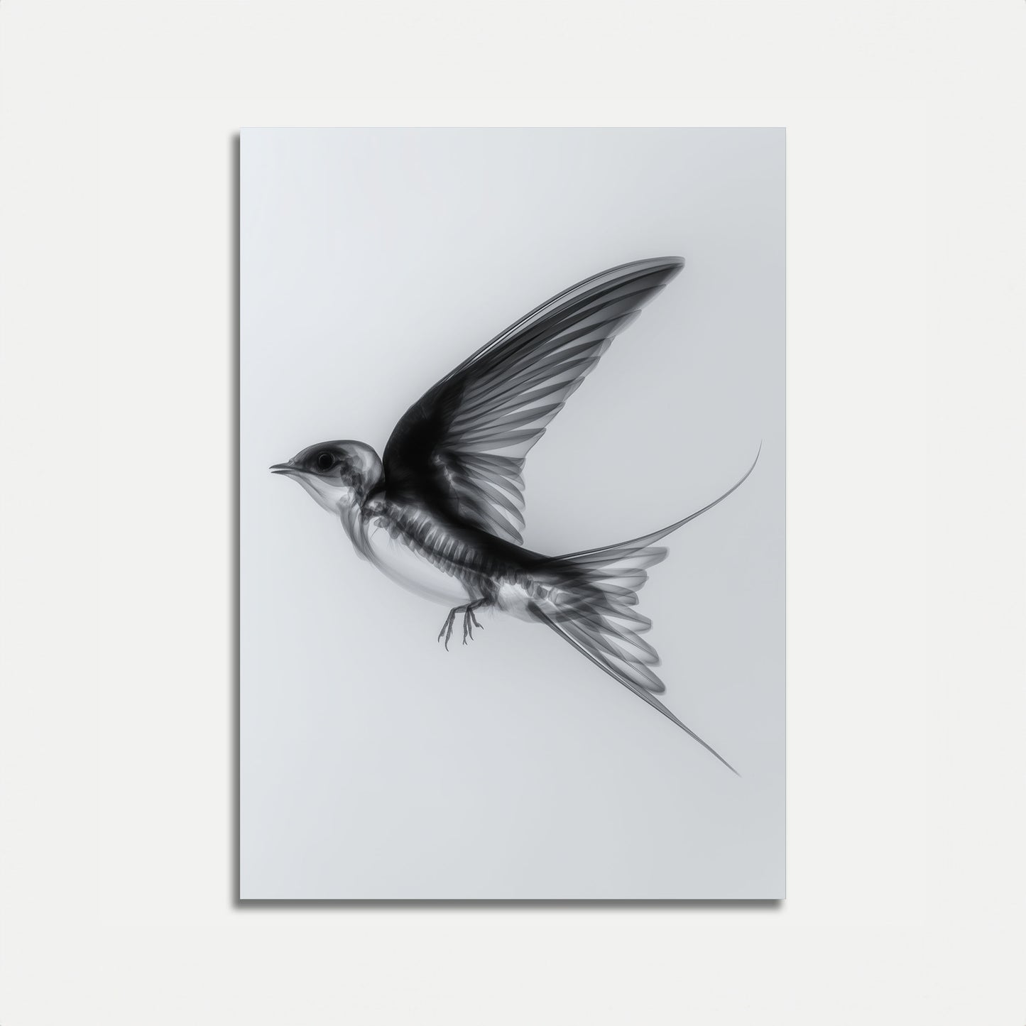 Ethereal Flight Bird Poster