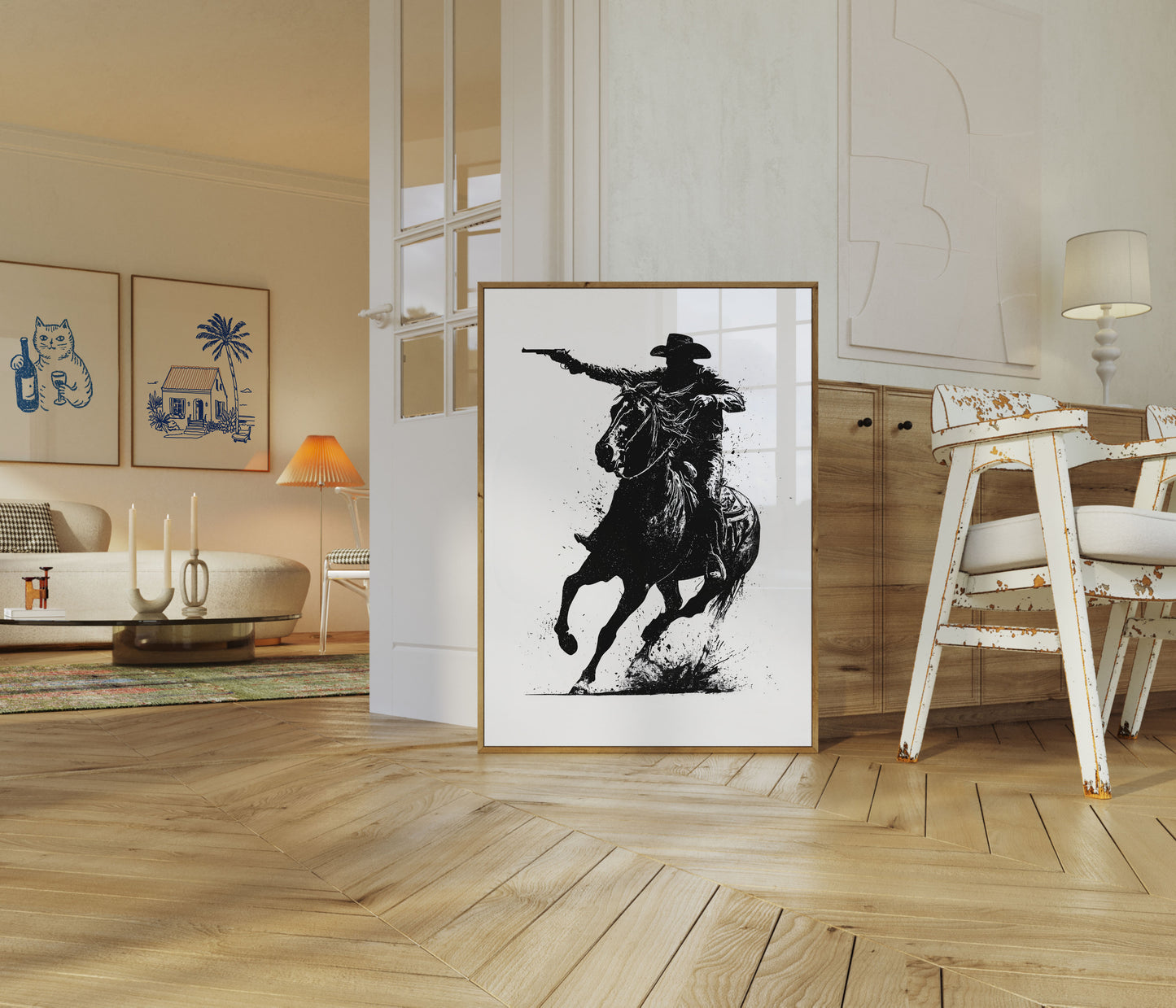 Wilder-Westen-Revolverheld-Poster