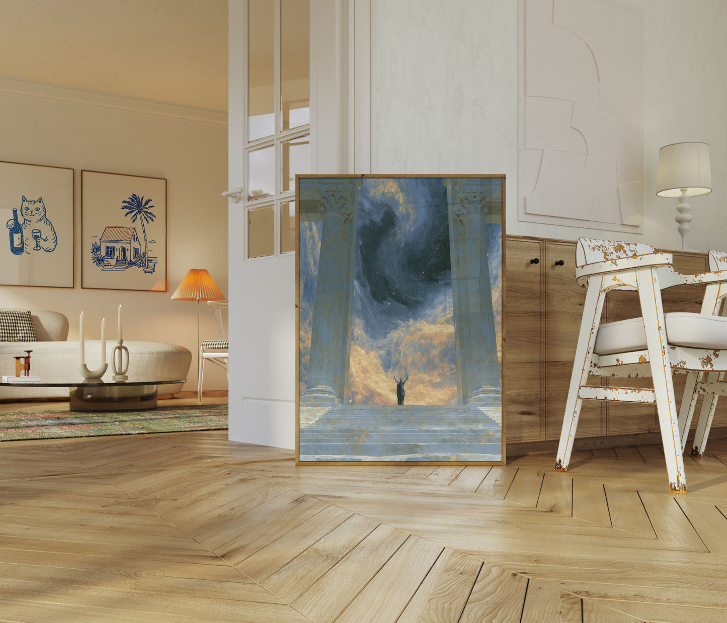 Himmelsk Port til Paradis Plakat