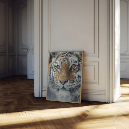 Manifesto del Ritratto Invernale del Leopardo delle Nevi
